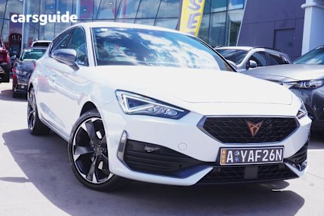 White 2023 Cupra Leon Hatchback V