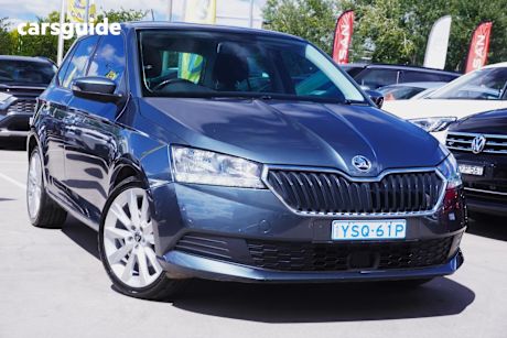 Grey 2020 Skoda Fabia Hatchback 81 Tsi