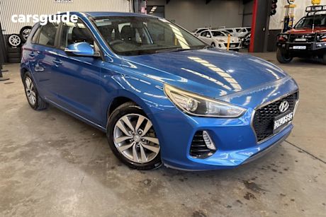 Blue 2017 Hyundai I30 Hatchback Active