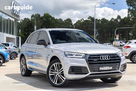 Silver 2018 Audi Q5 Wagon 2.0 Tdi Quattro Design