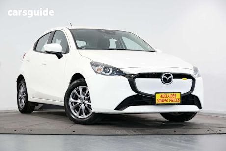 White 2024 Mazda 2 Hatchback G15 Pure