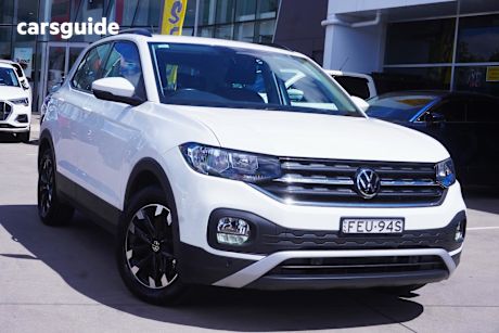 White 2023 Volkswagen T-Cross Wagon 85Tfsi Life