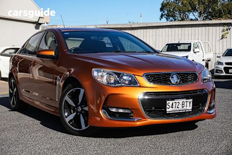 Orange 2017 Holden Commodore Sedan Sv6