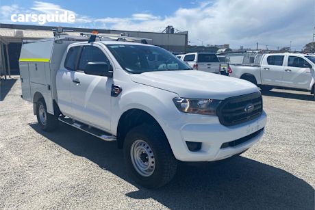 White 2020 Ford Ranger Super Cab Chassis Xl 2.2 Hi-Rider (4X2)