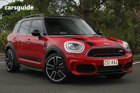Red 2018 Mini Countryman Wagon John Cooper Works All 4