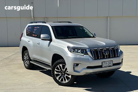 Silver 2021 Toyota Landcruiser Prado Wagon Vx