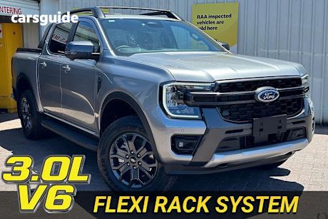 Silver 2025 Ford Ranger Double Cab Pick Up Wildtrak 3.0 (4X4)