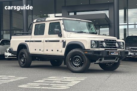 Beige 2025 Ineos Grenadier Dual Cab Pick-up Quartermaster