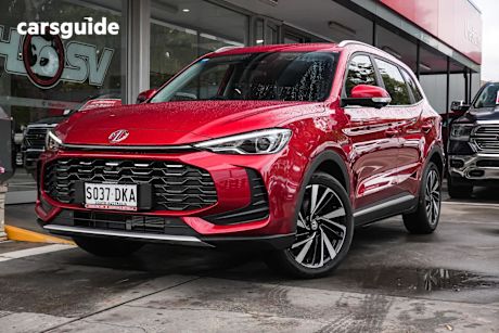 Red 2025 MG ZS Wagon Essence Turbo