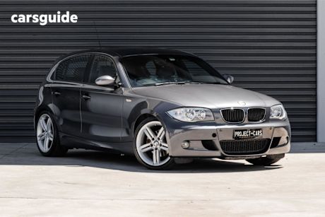 Grey 2008 BMW 120I Hatchback
