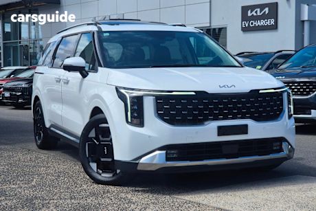 White 2024 Kia Carnival Wagon Gt-Line Lite