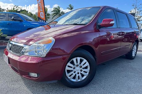 Red 2012 Kia Grand Carnival Wagon S