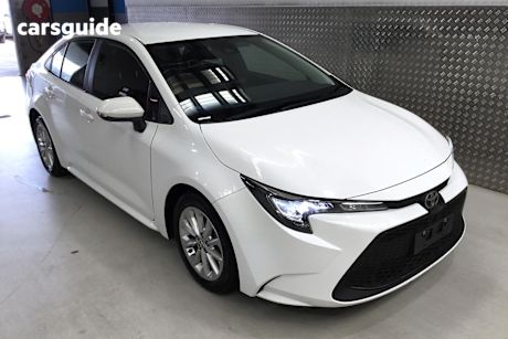 White 2021 Toyota Corolla Sedan Ascent Sport