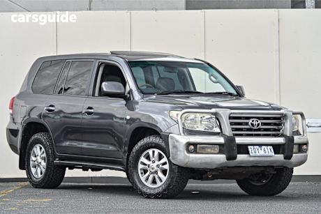 Grey 2007 Toyota Landcruiser Wagon Sahara (4X4)