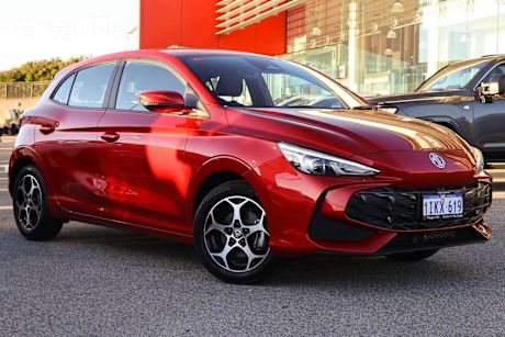 Red 2024 MG MG3 Hatchback Excite