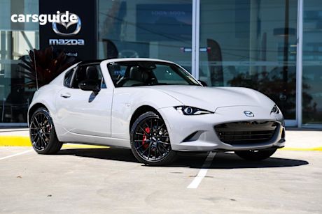 Grey 2026 Mazda MX-5 Convertible G20 Roadster Gt