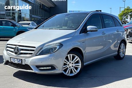 Silver 2012 Mercedes-Benz B200 Hatchback Cdi Be