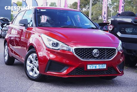 Red 2021 MG MG3 Hatchback Core