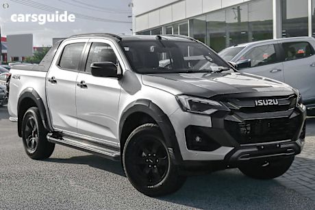 Silver 2025 Isuzu D-MAX Crew Cab Utility X-Terrain (4X4)