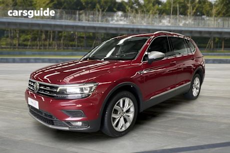 Red 2019 Volkswagen Tiguan Wagon Allspace 132 Tsi Comfortline