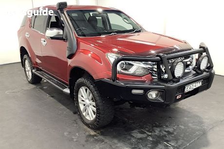 Red 2018 Isuzu MU-X Wagon Ls-U (4X4)