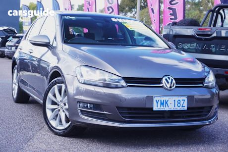 Grey 2016 Volkswagen Golf Hatchback 110 Tsi Highline