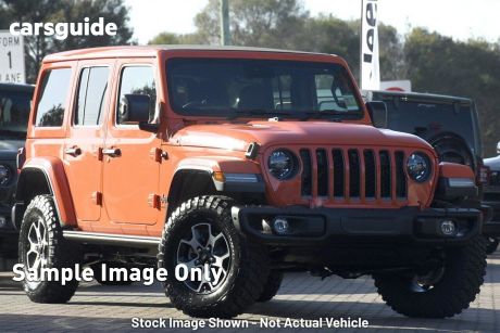 Orange 2023 Jeep Wrangler Unlimited Hardtop Rubicon (4X4)