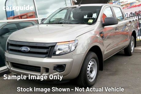 White 2012 Ford Ranger Crew Cab Chassis XL 2.5 (4X2)