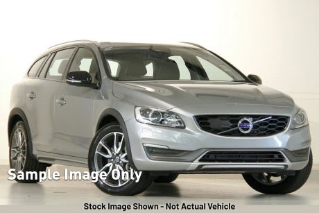 Silver 2016 Volvo V60 Wagon D4 Luxury Cross Country
