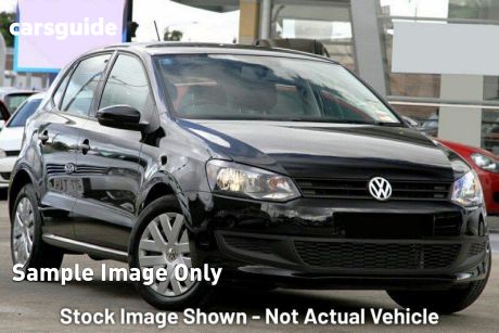 Black 2012 Volkswagen Polo Hatchback Trendline