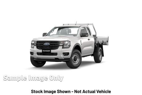 White 2023 Ford Ranger Super Cab Chassis XL 2.0 (4X4)