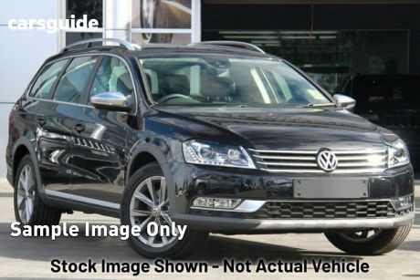 Black 2014 Volkswagen Passat Wagon Alltrack
