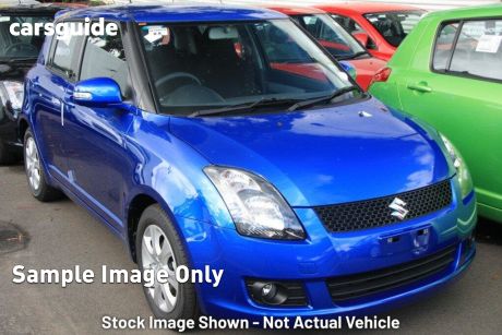 Blue 2010 Suzuki Swift Hatchback RE.4