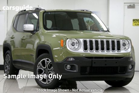 Silver 2016 Jeep Renegade Wagon Limited