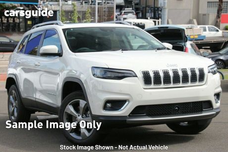 White 2021 Jeep Cherokee Wagon Limited (awd)