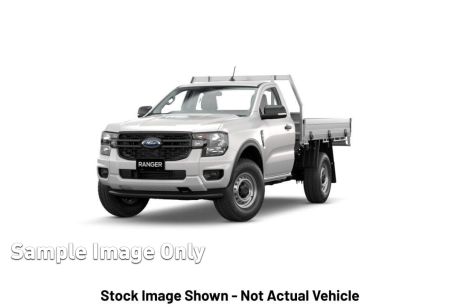 White 2024 Ford Ranger Cab Chassis XL 2.0 (4X4)