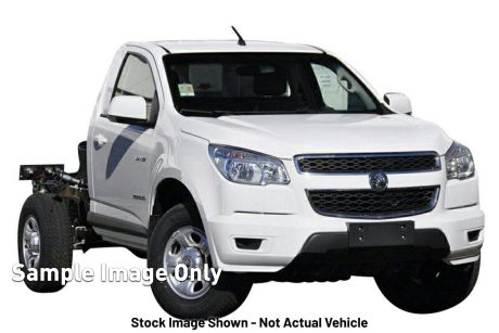 White 2012 Holden Colorado Cab Chassis LX (4X2)