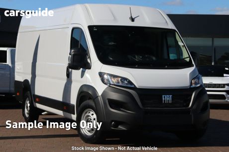 White 2023 Fiat Ducato Commercial Mid Roof LWB
