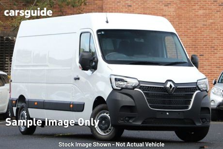 White 2023 Renault Master Commercial Pro Mid Roof LWB AMT 110kW