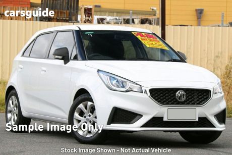 White 2023 MG MG3 Auto Hatchback Core (with Navigation)