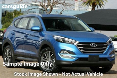 Blue 2017 Hyundai Tucson Wagon Active X 2WD