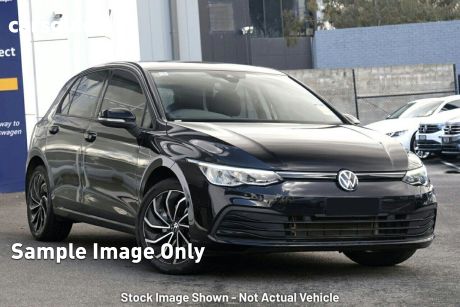 Black 2023 Volkswagen Golf Hatch 110TSI Life