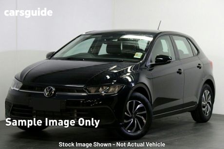 Black 2023 Volkswagen Polo Hatchback Life