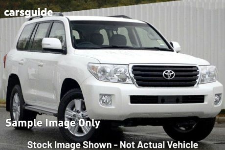 White 2012 Toyota Landcruiser Wagon Altitude
