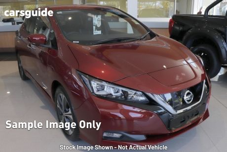Red 2019 Nissan Leaf Hatchback