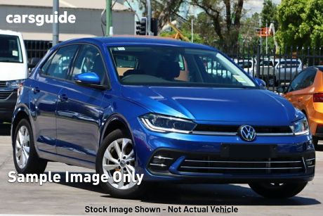 Blue 2023 Volkswagen Polo Hatchback Style (restricted Features)