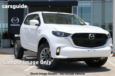 Silver 2024 Mazda BT-50 Dual Cab Chassis XT (4X2)
