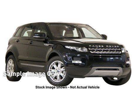 Black 2012 Land Rover Range Rover Evoque Wagon SD4 Pure