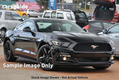 Black 2016 Ford Mustang Coupe Fastback 2.3 Gtdi