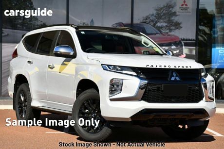 White 2023 Mitsubishi Pajero Sport Wagon GSR (4WD) 7 Seat